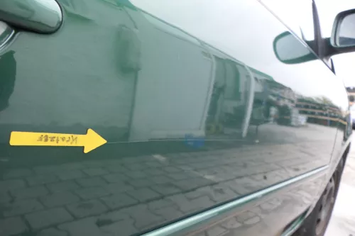 VW Lupo Seat Arosa Tür vorne rechts Beifahrertür grün LA6N (für elektr.Fenst (162385)