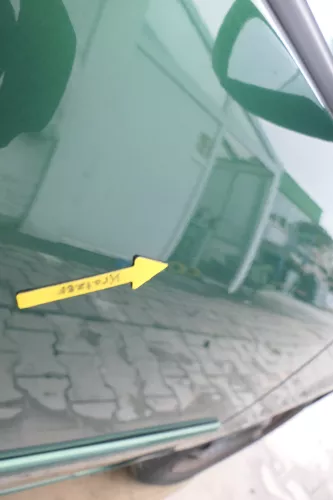 VW Lupo Seat Arosa Tür vorne rechts Beifahrertür grün LA6N (für elektr.Fenst (162385)