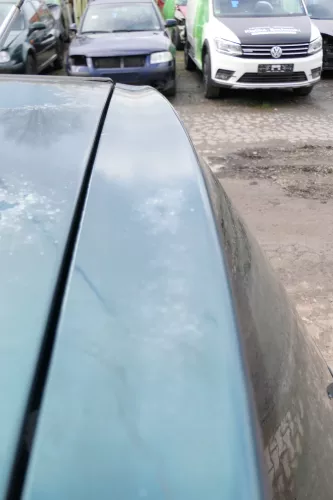 VW Polo 6N Heckklappe Klappe hinten Kofferraumklappe mit Scheibe grün LC6P (162582)