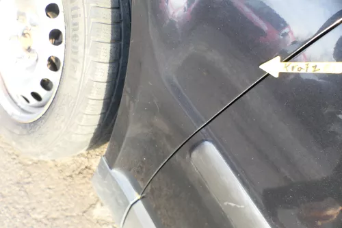 VW Passat 3B Kotflügel vorne links schwarz LC9Z blackmagic (162646)