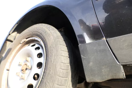 VW Passat 3B Kotflügel vorne links schwarz LC9Z blackmagic (162646)