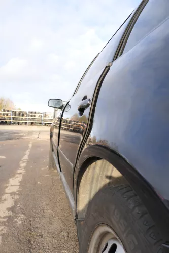 VW Passat 3B 3BG Kombi Variant Tür hinten links schwarz LC9Z magic (162647)