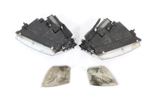 VW Passat 3B Scheinwerfer rechts und links vorne Xenon + Steuergerät (162650)