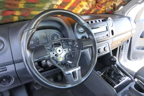 VW Amarok 2H Lenkrad 2-Speichen 2H0419091E E74