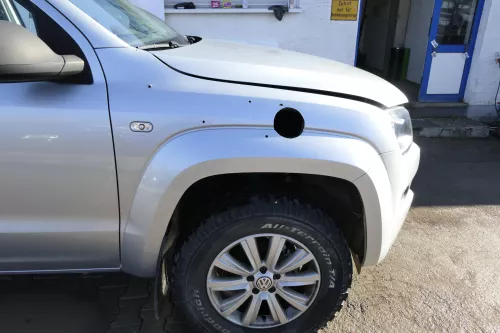 VW Amarok 2H Kotflügel vorne rechts silber LA7W reflexsilber metallic - BILDER!!