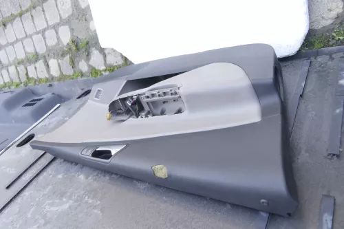 VW Passat 3C Variant 4x Türverkleidung Verkleidung Tür Leder latte macchiato sch (163023)