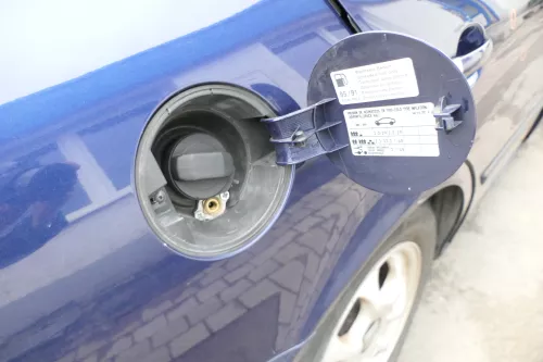 Seat Toledo 1M Tankdeckel Deckel Tank Tankverschluß blau LB5N (163168)