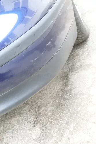 Seat Toledo 1M Stoßstange Heckstoßstange hinten blau LB5N (163169)