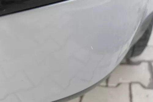 VW Golf 4 Limousine Stoßstange hinten Heckstoßstange Stoßfänger silber LB7Z grau (163227)