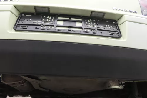 Seat Arosa 6H Stoßstange hinten gelb grün Facelift Heckstoßstange (evtl. LS6G ) (163284)