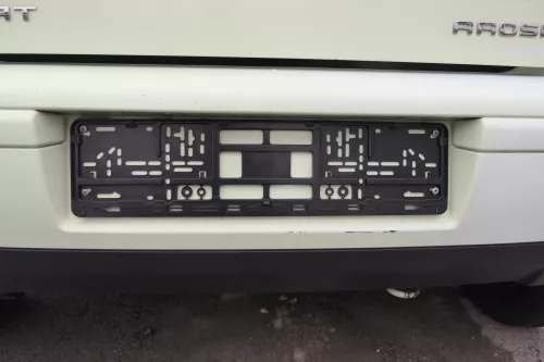 Seat Arosa 6H Stoßstange hinten gelb grün Facelift Heckstoßstange (evtl. LS6G ) (163284)