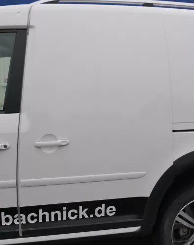 VW Caddy 2k SA Tür hinten links weiß LB9A Schiebetür