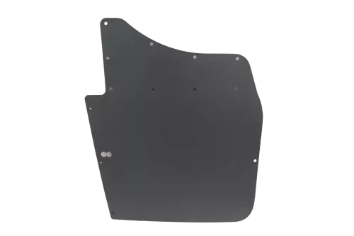 VW Caddy 3 2K Seitenverkleidung Verkleidung Seite hinten links schwarz