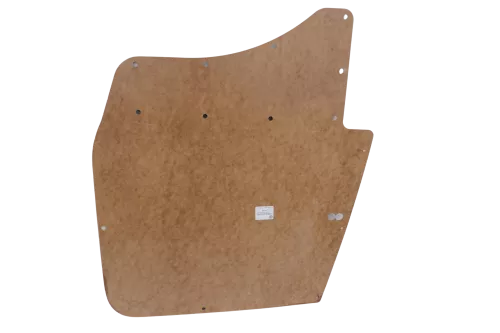 VW Caddy 3 2K Seitenverkleidung Verkleidung Seite hinten links schwarz (163391)