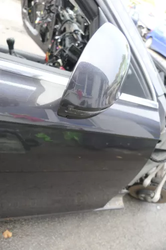 Audi A4 B8 8K Spiegel Außenspiegel rechts elektrisch grau braun LZ7L (163590)