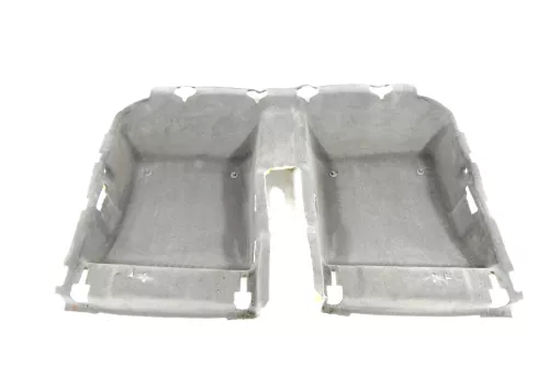 Audi A2 8Z Verkleidung Teppich Boden Innenraumteppich - 3-Teile swing dunkelgrau (163636)