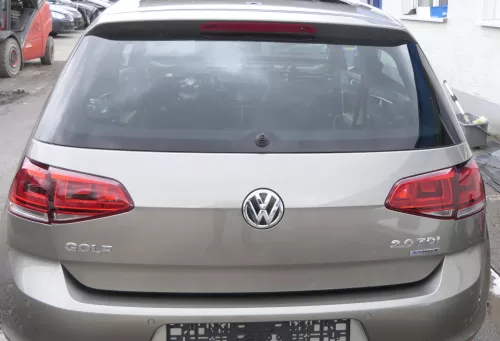 VW Golf 7 5G Limousine Heckklappe Kofferraumklappe Klappe hinten braun gold LC8Y