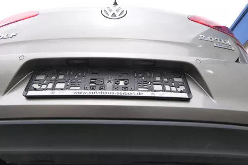 VW Golf 7 5G Limousine Stoßstange hinten Heckstoßstange braun golf LC8Y PDC (163670)