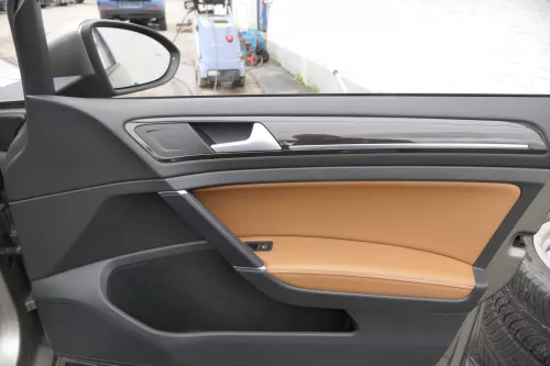 VW Golf 7 5G Limousine Türverkleidung Tür vorn hinten 4/5-Türer Leder braun (163678)