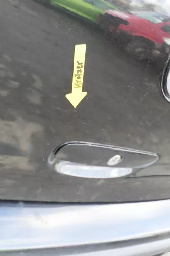 VW Polo 9N3 9N Heckklappe Kofferraumklappe Klappe schwarz LC9Z ohne Anbauteile (163764)