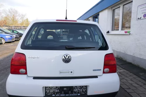 VW Lupo 6X Heckklappe Klappe Kofferraumklappe Scheibe weiß LB9A ohneAnbautei