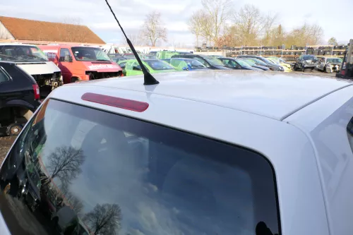 VW Lupo 6X Heckklappe Klappe Kofferraumklappe Scheibe weiß LB9A ohneAnbautei (163778)