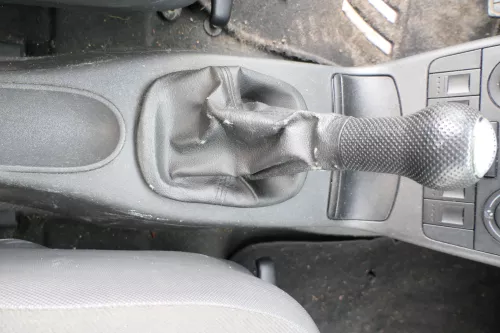 VW Lupo Polo 6N Schaltknauf Schaltsack Schaltung Schaltknüppel College schwarz (163785)