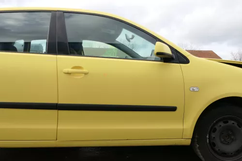 VW Polo 9N 9N3 Tür vorne rechts Beifahrertür 4/5-Türer gelb LD1B -ohne Anbauteil