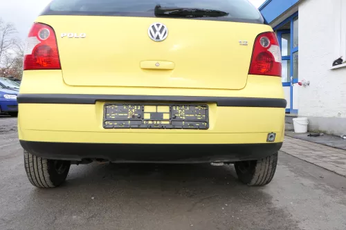 VW Polo 9N3 9N Heckklappe Kofferraumklappe Klappe gelb LD1B ohne Anbauteile (163798)