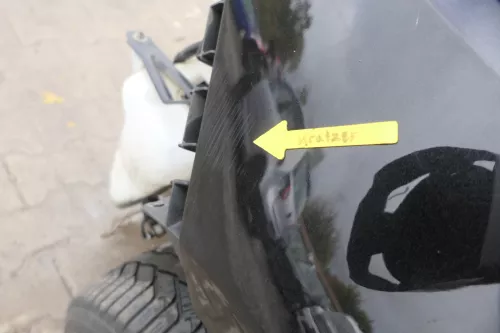 Seat Ibiza 6J Kotflügel vorne links schwarz LC9Z 6J0821021A (163833)