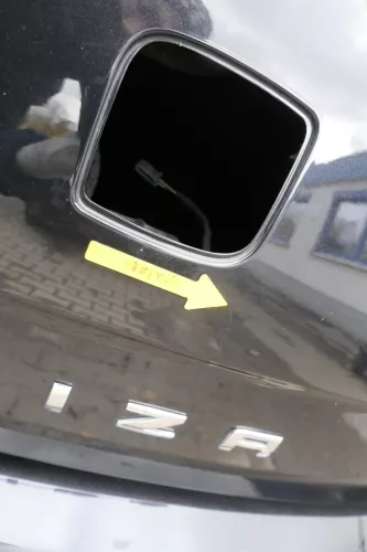 Seat Ibiza 6J Heckklappe Klappe hinten 4/5-Türer schwarz LC9Z mit Scheibe (163835)