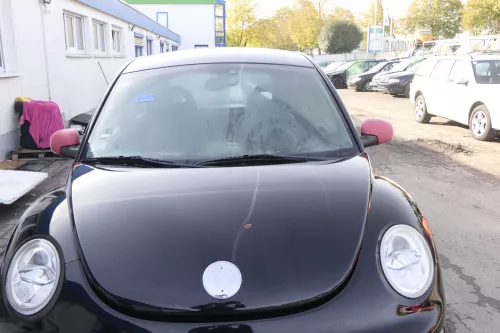 VW New Beetle 9C Motorhaube Klappe vorne schwarz L041