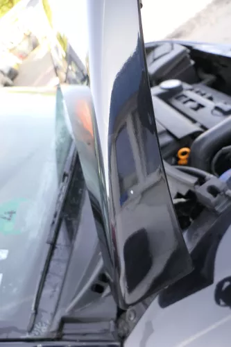 VW New Beetle 9C Motorhaube Klappe vorne schwarz L041 (163930)