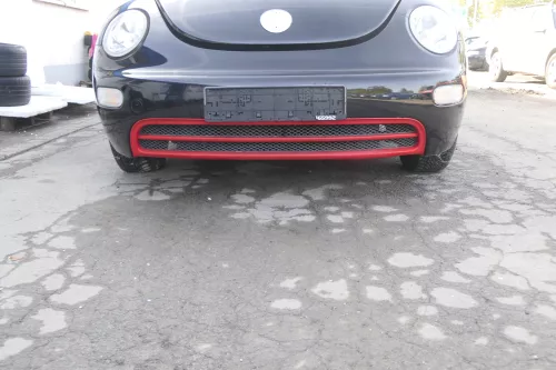 VW New Beetle 9C Stoßstange vorne Stoßfänger vorn schwarz L041