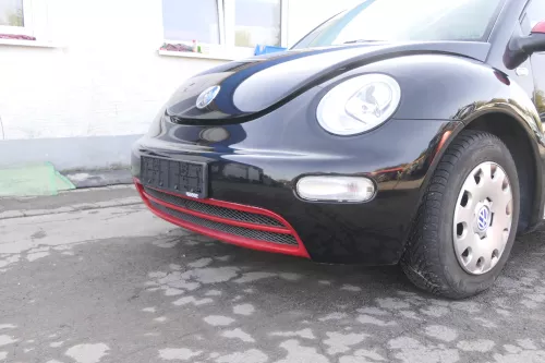 VW New Beetle 9C Stoßstange vorne Stoßfänger vorn schwarz L041 (163957)
