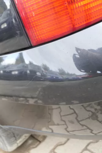 Audi A4 B5 Kombi Variant Stoßstange hinten Heckstoßstange schwarz LZ9W Facelift (163991)