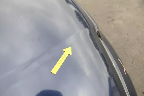 Audi A3 8L Motorhaube Frontklappe Haube blau LZ5T auch für Facelift (164030)