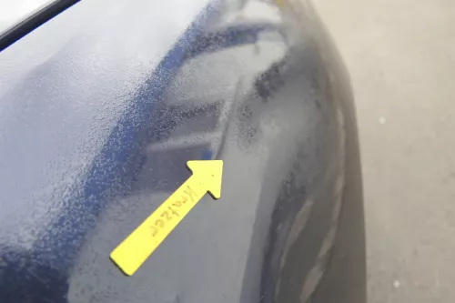 Audi A3 8L Kotflügel vorne rechts blau LZ5T (164031)