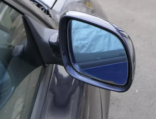 Audi A3 8L elektrischer Spiegel Außenspiegel rechts blau LZ5T (164035)