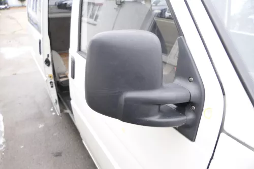 VW T4 mechanisch Spiegel Außenspiegel rechts Glas schwarz 701857508 origi matt