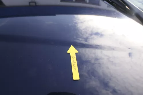 Audi A6 4B Motorhaube Klappe vorn (bis ca. Ende 2001) blau LZ5L (164105)