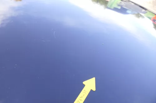 Audi A6 4B Motorhaube Klappe vorn (bis ca. Ende 2001) blau LZ5L (164105)