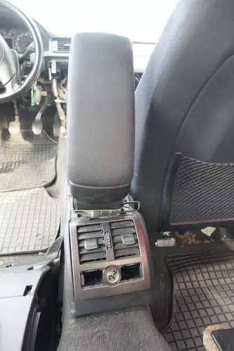 Audi A6 4B C5 Mittelarmlehne Armlehne original grau swing 4B0864245K 9XS onyx (164119)