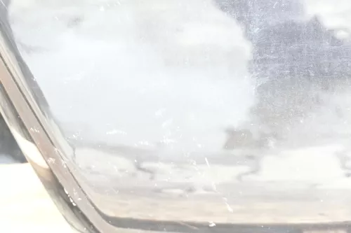 VW Touareg 7L Motorhaube Klappe Frontklappe vorn vorne schwarz LC9Z - MÄNGEL (164142)