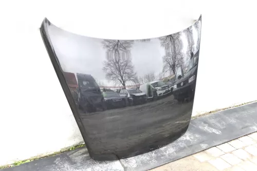 VW Touareg 7L Motorhaube Klappe Frontklappe vorn vorne schwarz LC9Z - MÄNGEL (164142)