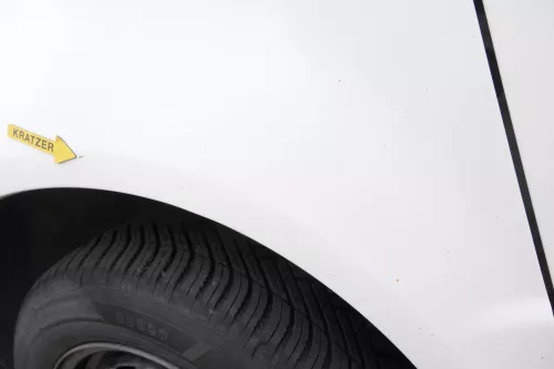 Skoda Fabia 6Y Kotflügel vorne links weiß LF9E auch Kombi (164155)