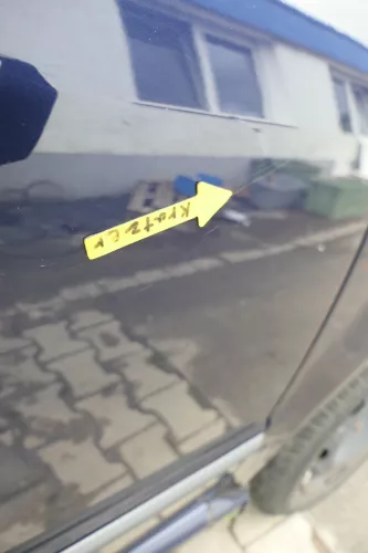 Skod Fabia 6Y Kombi Limousine Tür vorne rechts Beifahrertür blau LF5U ohne Anbau (164189)