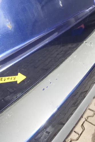 Skoda Fabia 6Y6 Schrägheck Heckklappe Kofferraumklappe hinten blau LF5U (164192)