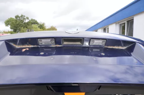 Skoda Fabia 6Y6 Schrägheck Heckklappe Kofferraumklappe hinten blau LF5U (164192)