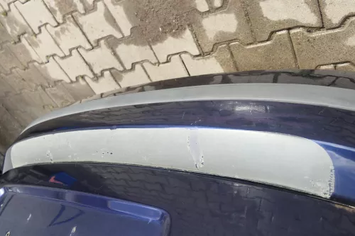 Skoda Fabia 6Y Schrägheck Stoßstange hinten Heckstoßstange blau LF5U (164193)